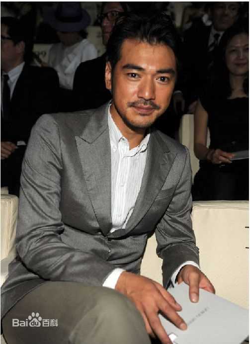 金城武(Takeshi Kaneshiro)GA-2012春夏男装发布秀素颜照相册