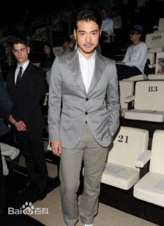 金城武(Takeshi Kaneshiro)GA-2012春夏男装发布秀素颜照相册