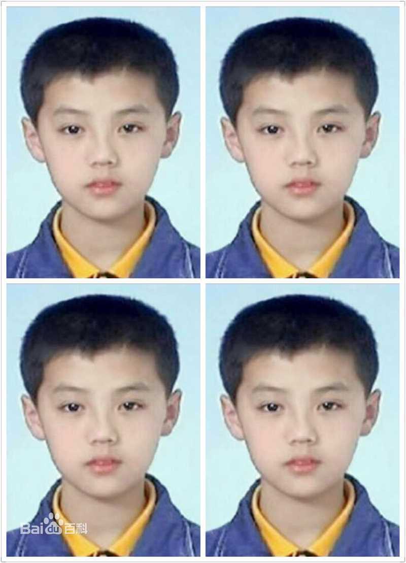 鹿晗(LUHAN)童年照图片图集