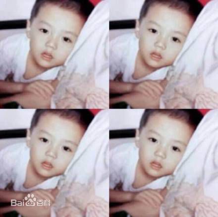 鹿晗(LUHAN)童年照图片图集