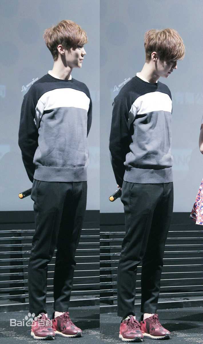 鹿晗(LUHAN)重返20岁 宣传前后照片