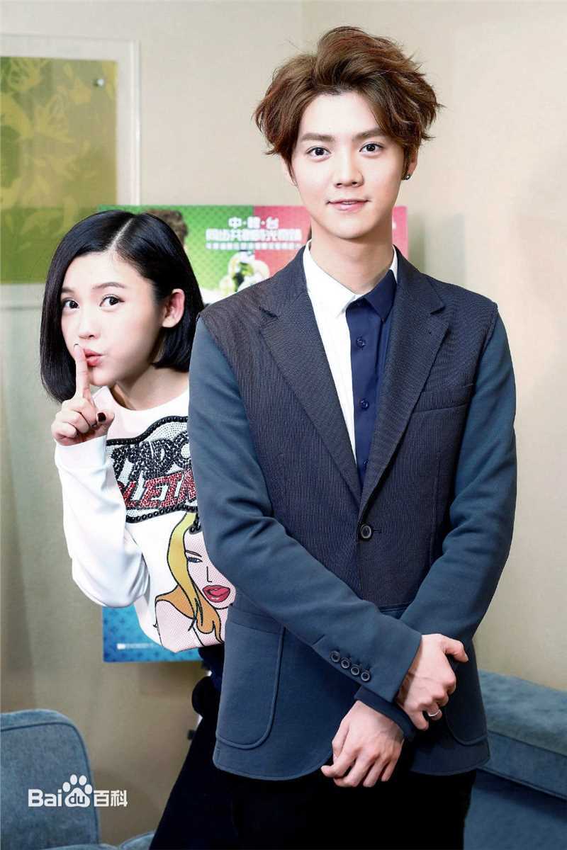 鹿晗(LUHAN)重返20岁 宣传前后照片