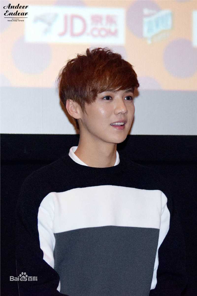 鹿晗(LUHAN)重返20岁 宣传前后照片