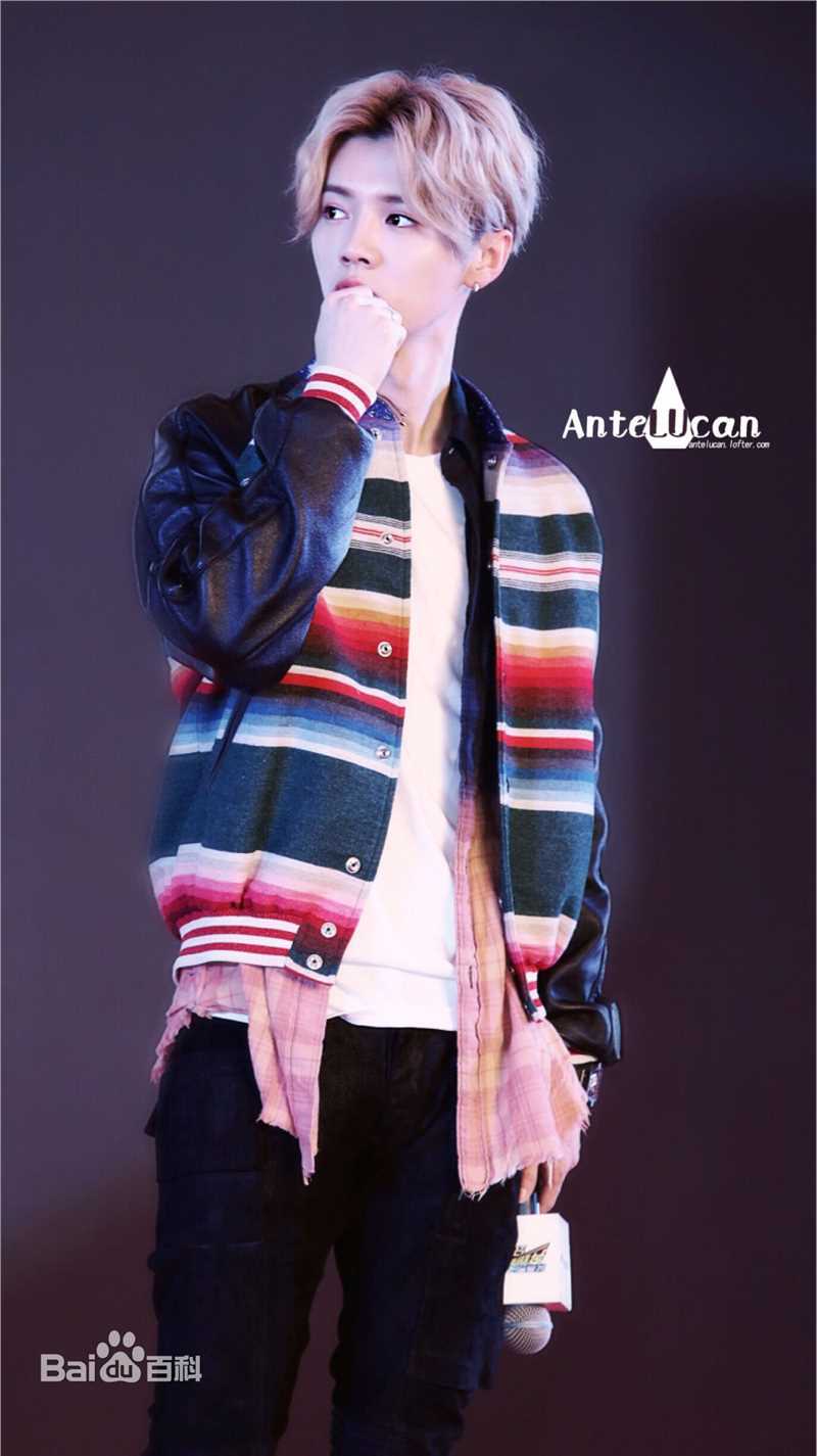 鹿晗(LUHAN)活动出席素颜照壁纸
