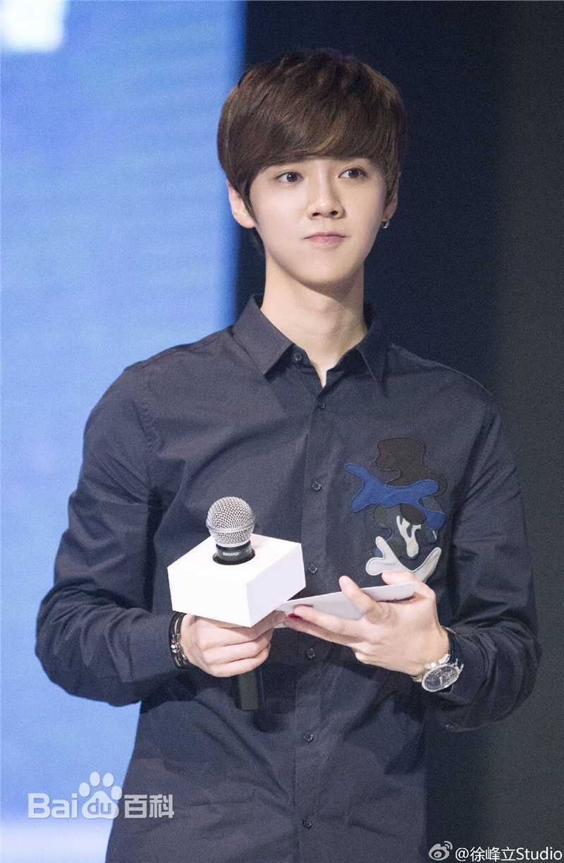 鹿晗(LUHAN)活动出席素颜照壁纸