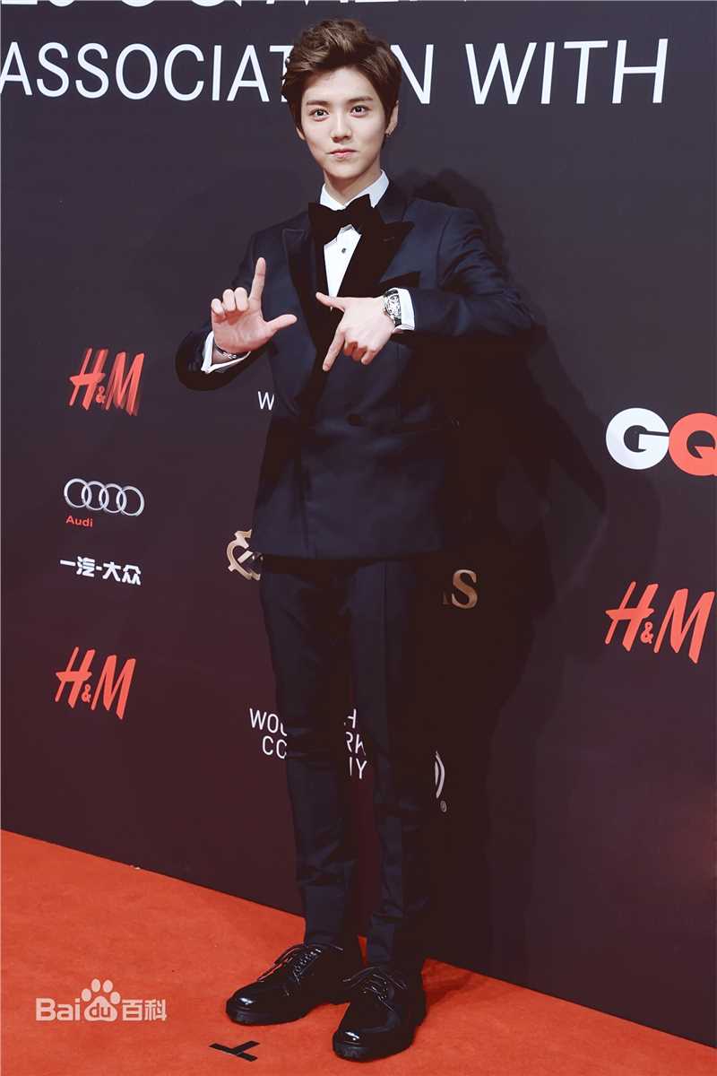 鹿晗(LUHAN)活动出席素颜照壁纸