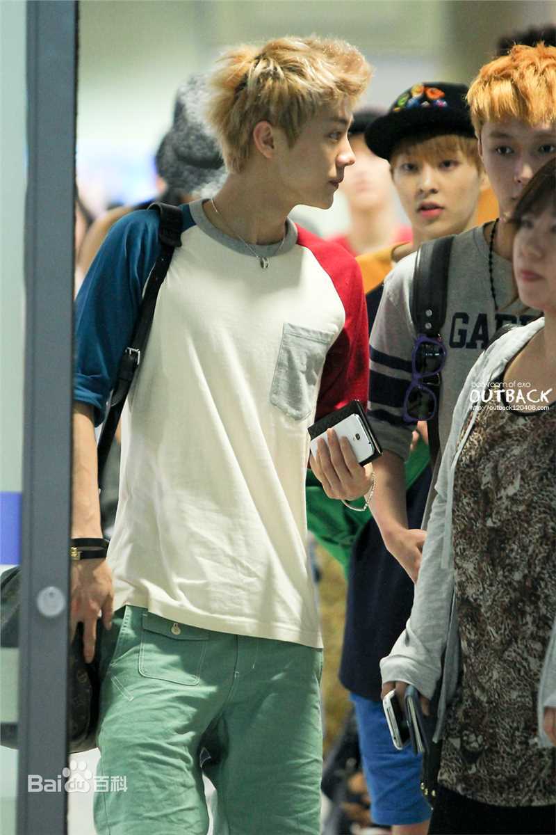 鹿晗(LUHAN)机场画报性感图片图集