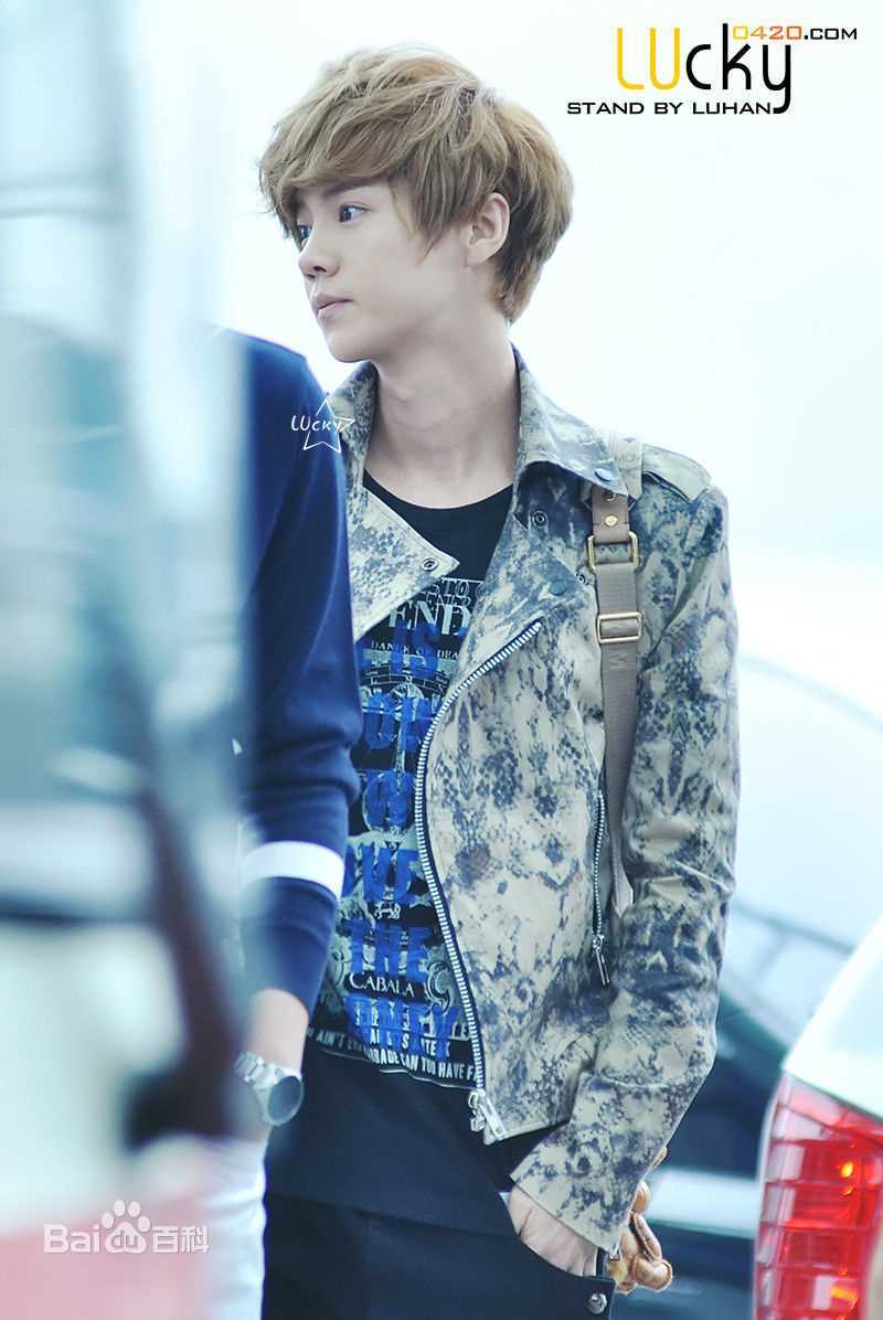 鹿晗(LUHAN)机场画报性感图片图集