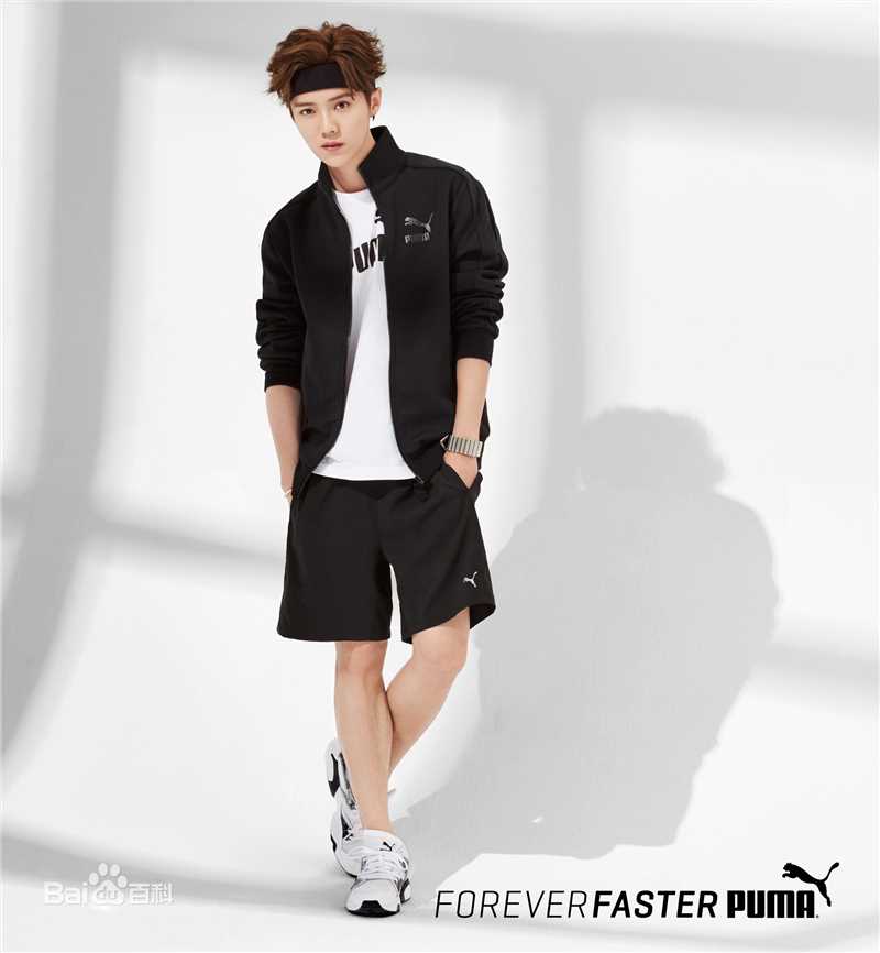 鹿晗(LUHAN)品牌代言素颜照相册