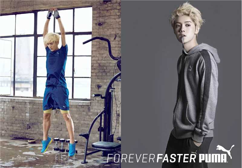 鹿晗(LUHAN)品牌代言素颜照相册