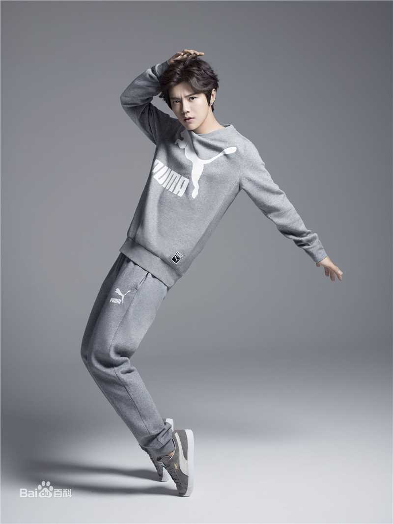 鹿晗(LUHAN)品牌代言素颜照相册