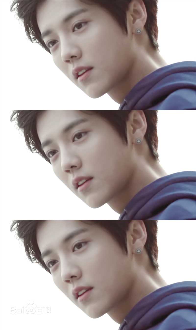 鹿晗(LUHAN)品牌代言素颜照相册