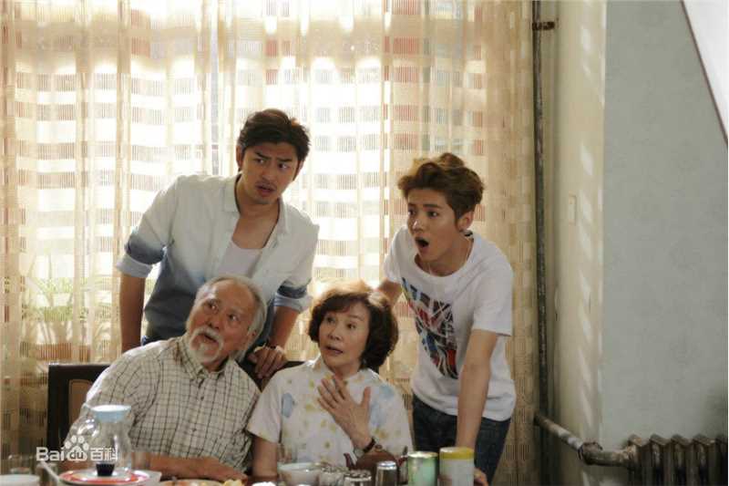 鹿晗(LUHAN)在《重返20岁》项前进中的