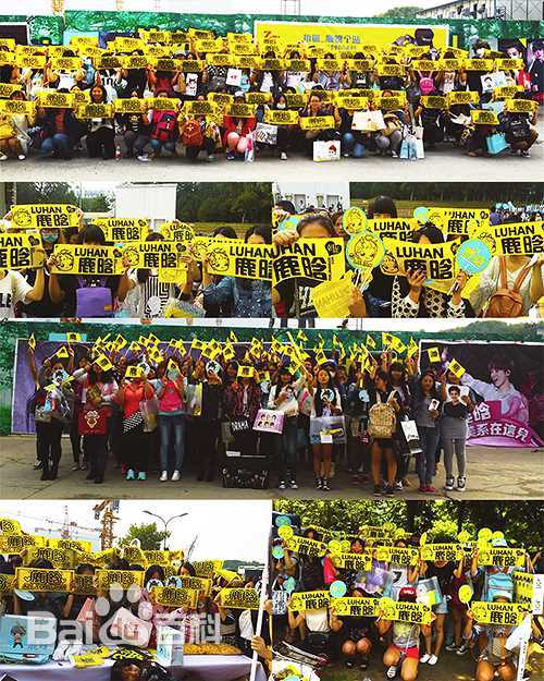 鹿晗(LUHAN)粉丝应援图册