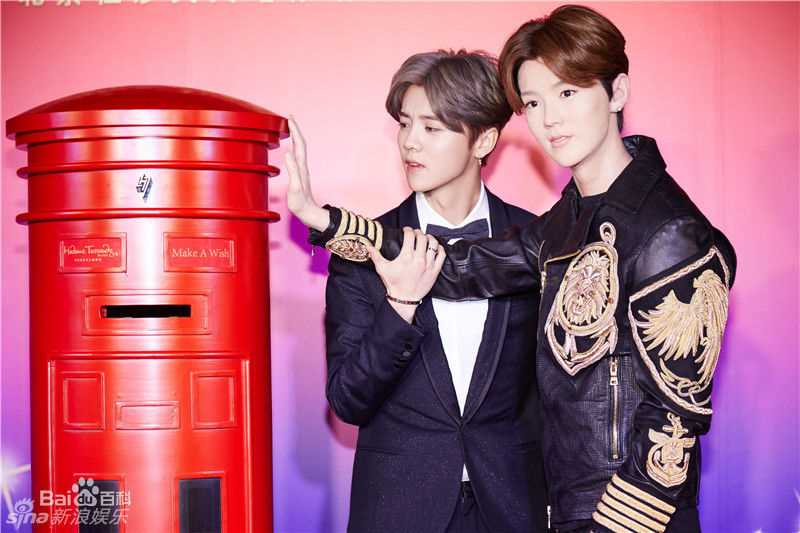 鹿晗(LUHAN)入驻北京杜莎夫人蜡像馆壁纸壁纸