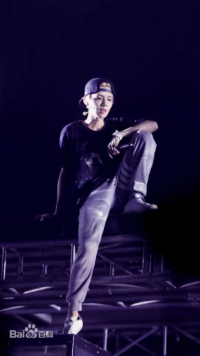 鹿晗(LUHAN)2016巡回演唱会素颜照壁纸