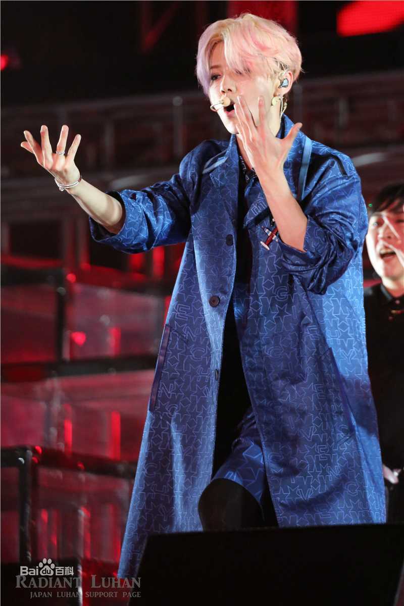 鹿晗(LUHAN)2016巡回演唱会素颜照壁纸