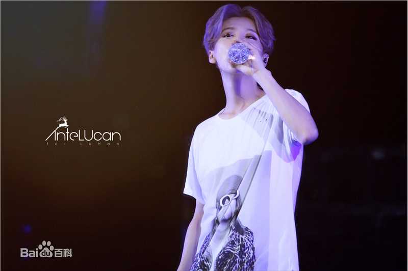 鹿晗(LUHAN)2016巡回演唱会素颜照壁纸