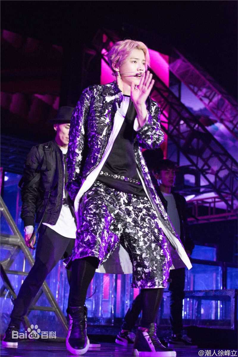 鹿晗(LUHAN)2016巡回演唱会素颜照壁纸