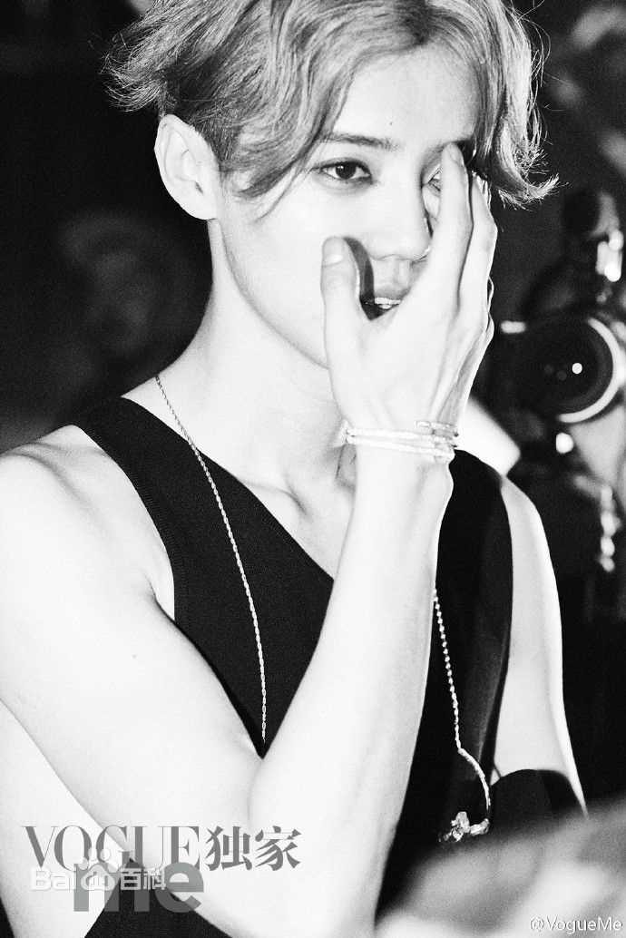 鹿晗(LUHAN)2016巡回演唱会素颜照壁纸