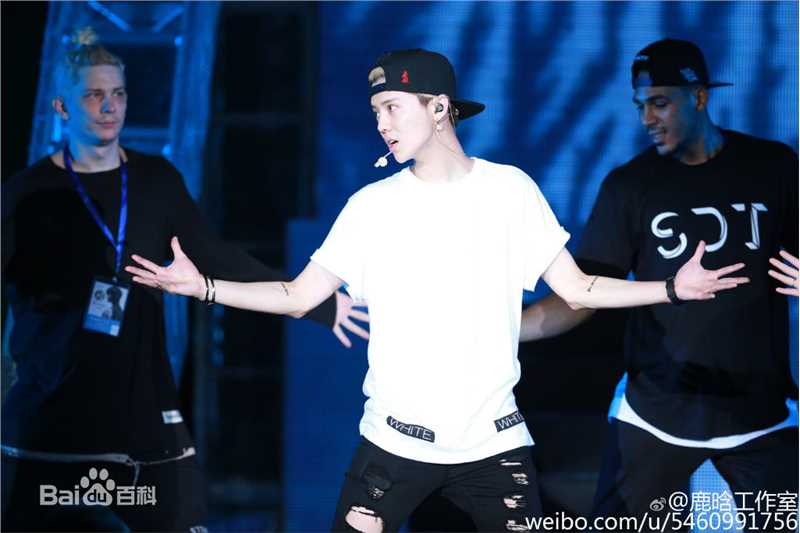 鹿晗(LUHAN)2016巡回演唱会素颜照壁纸