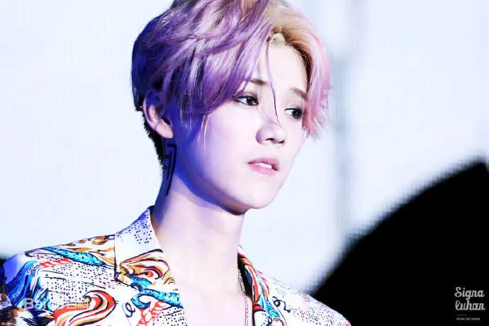 鹿晗(LUHAN)2016巡回演唱会素颜照壁纸