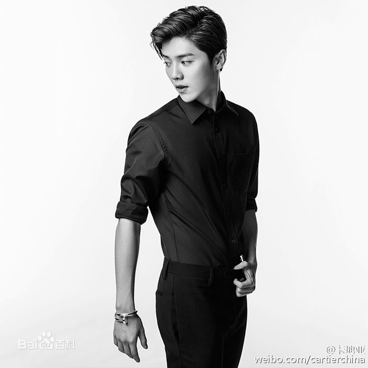 鹿晗(LUHAN) X Cartier 时尚大片素颜照相册