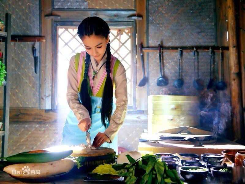 最新杨颖(Angelababy)在《大汉情缘之云中歌》云歌中的壁纸