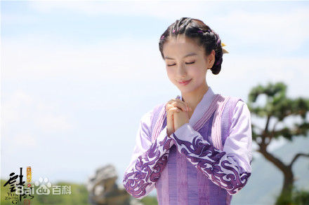 最新杨颖(Angelababy)在《大汉情缘之云中歌》云歌中的壁纸