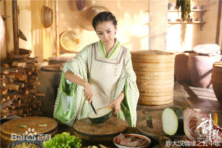 最新杨颖(Angelababy)在《大汉情缘之云中歌》云歌中的壁纸