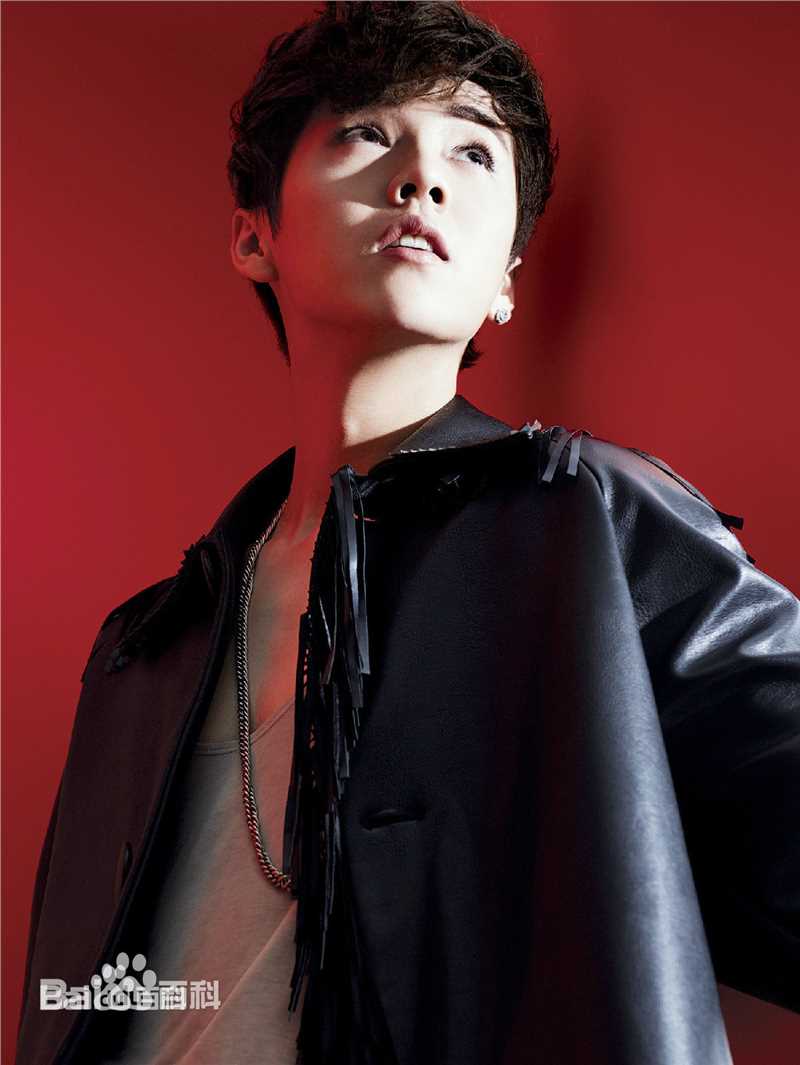 精选鹿晗(LUHAN)在《智族GQStyle》首位单封中国男星中的图册