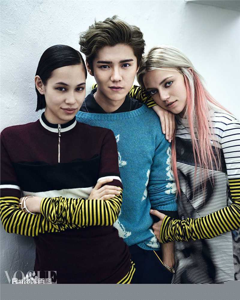 高清鹿晗(LUHAN)在《Vogue Me》创刊号中的图集