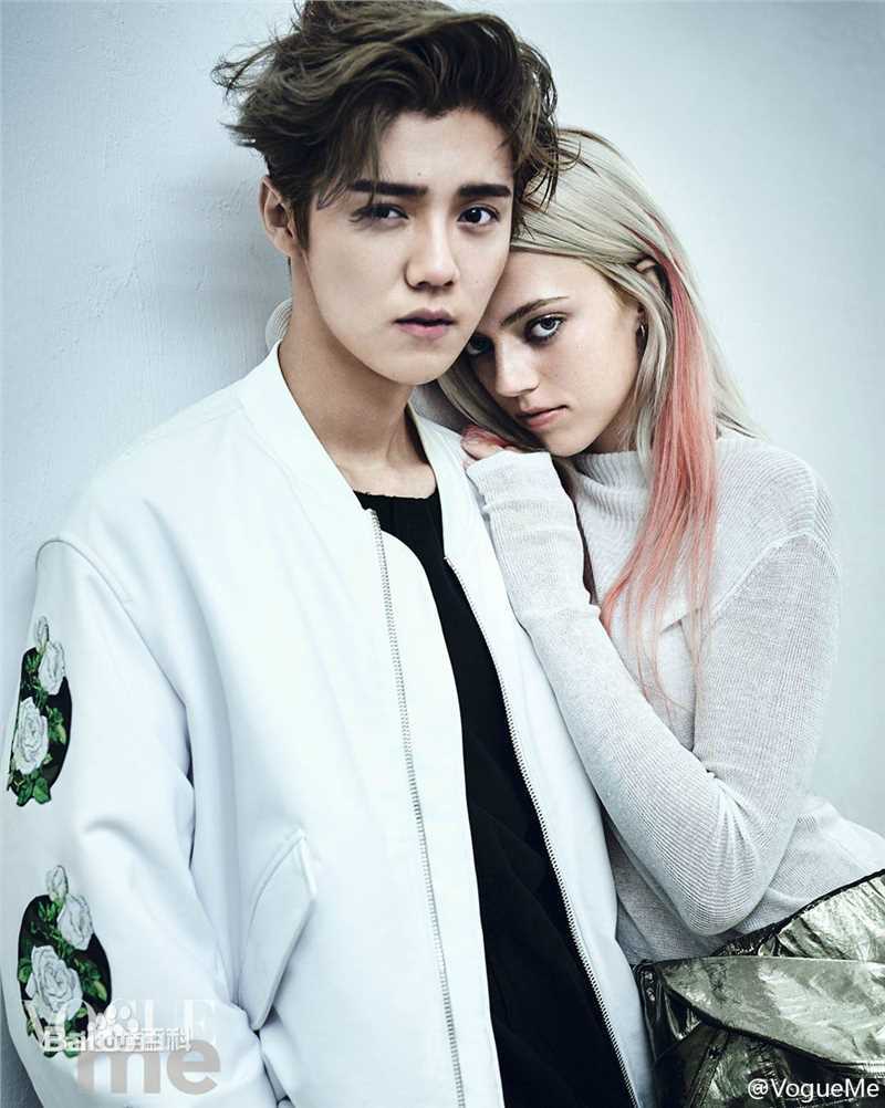 高清鹿晗(LUHAN)在《Vogue Me》创刊号中的图集