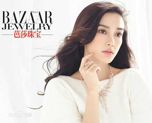 杨颖(Angelababy)时尚大片美艳出镜情牵公益素颜照壁纸