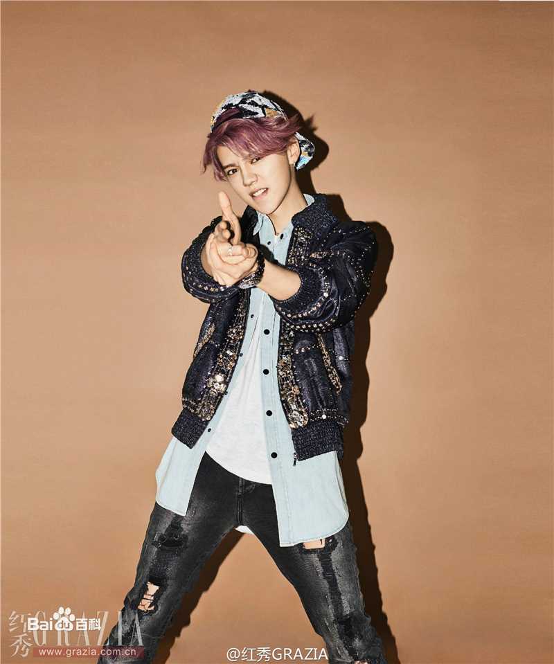 最全鹿晗(LUHAN)在《红秀GRAZIA》个人专刊中的壁纸