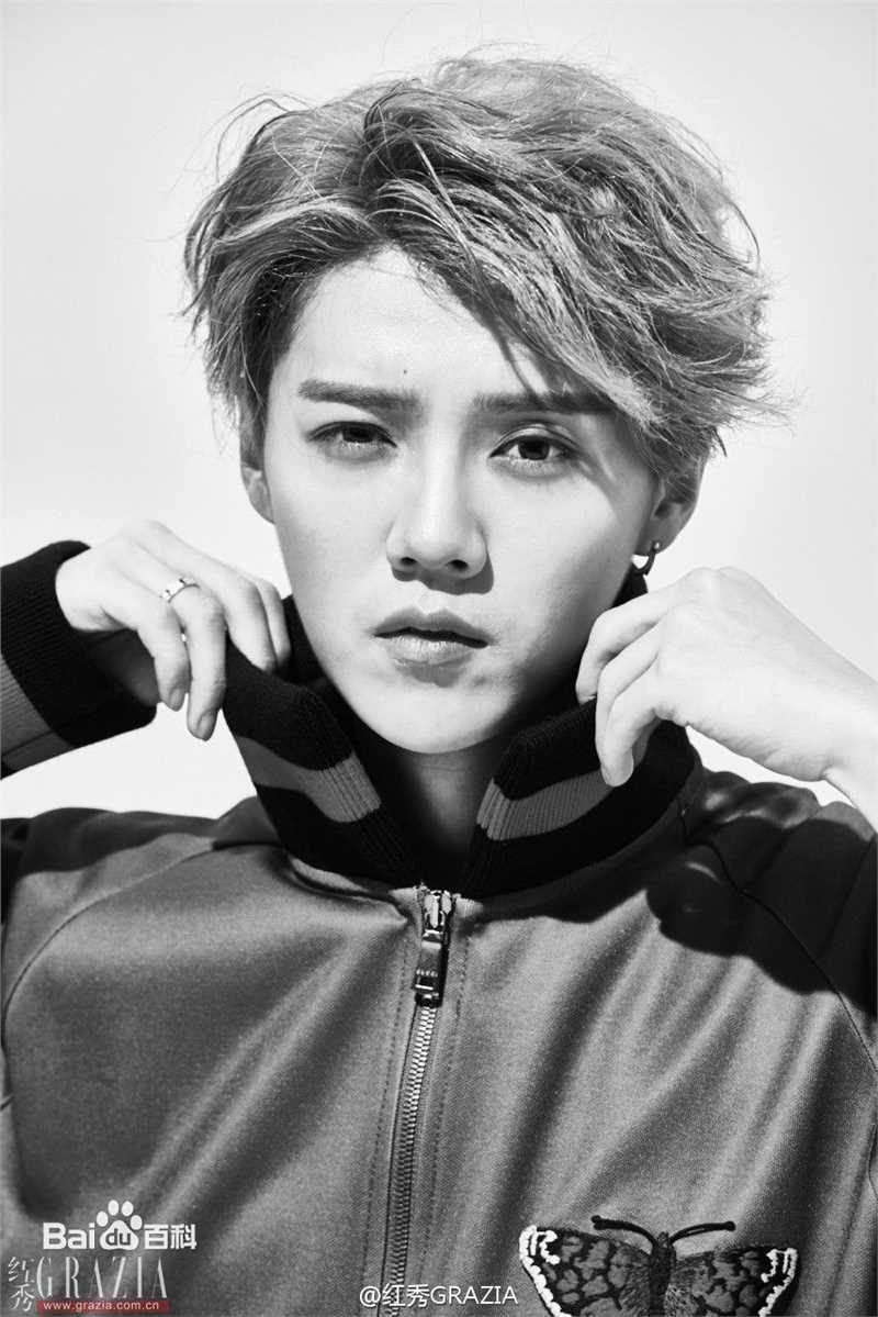 最全鹿晗(LUHAN)在《红秀GRAZIA》个人专刊中的壁纸