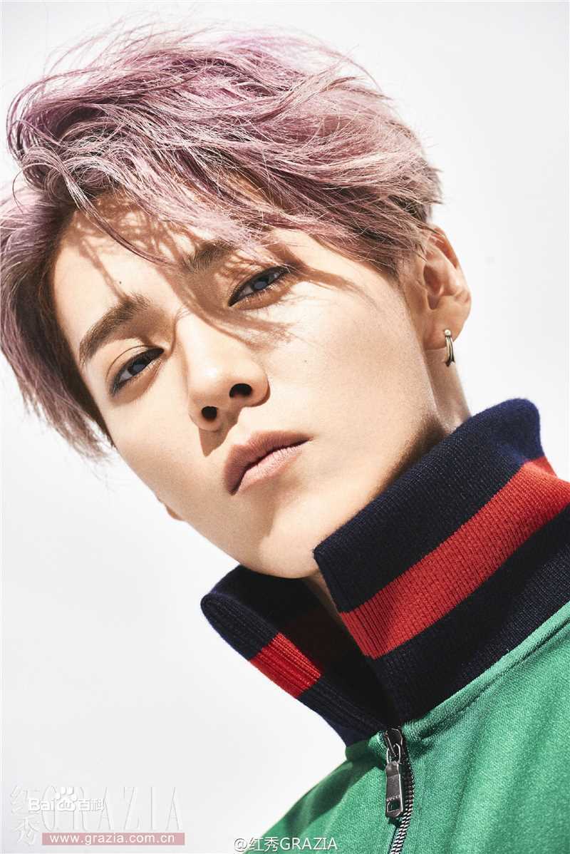 最全鹿晗(LUHAN)在《红秀GRAZIA》个人专刊中的壁纸