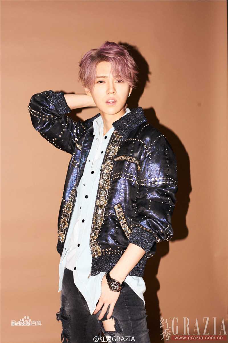 最全鹿晗(LUHAN)在《红秀GRAZIA》个人专刊中的壁纸