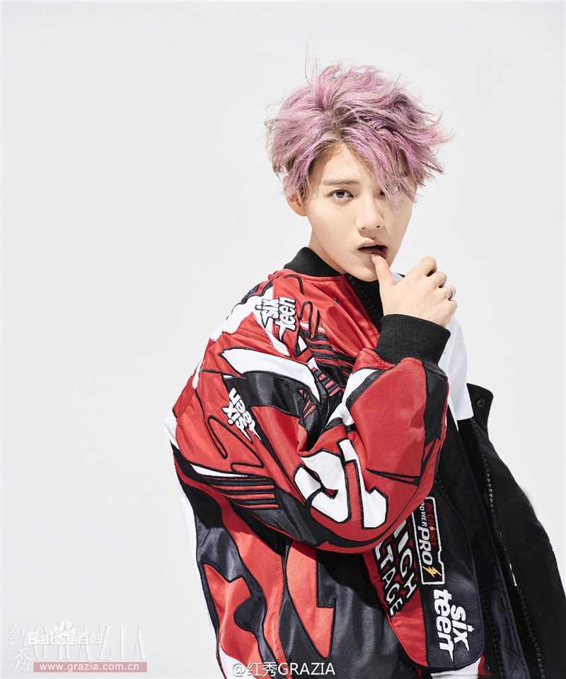 最全鹿晗(LUHAN)在《红秀GRAZIA》个人专刊中的壁纸