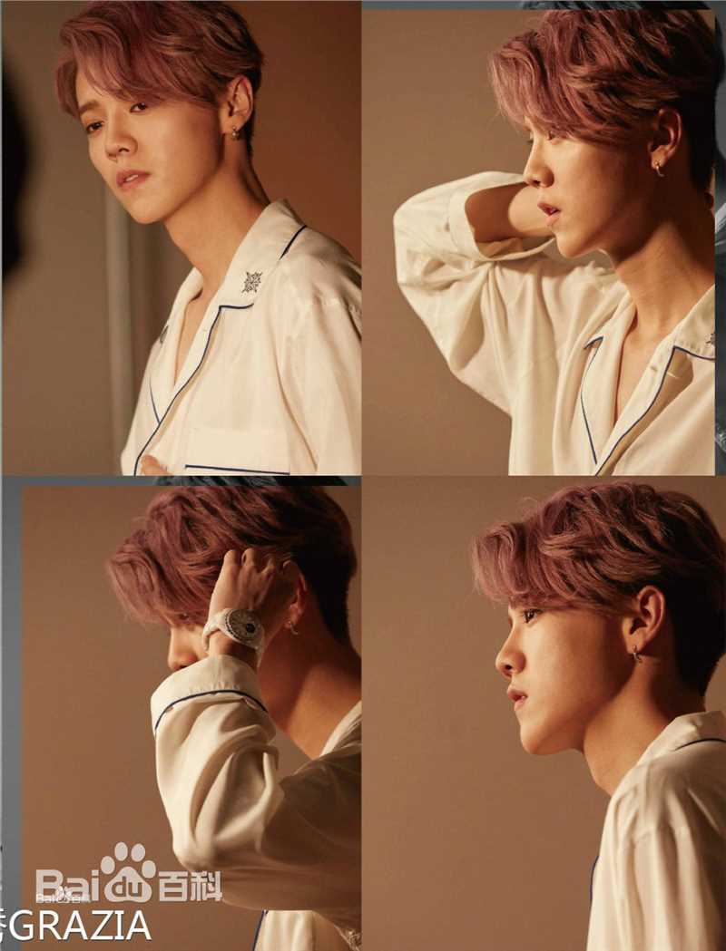 最全鹿晗(LUHAN)在《红秀GRAZIA》个人专刊中的壁纸