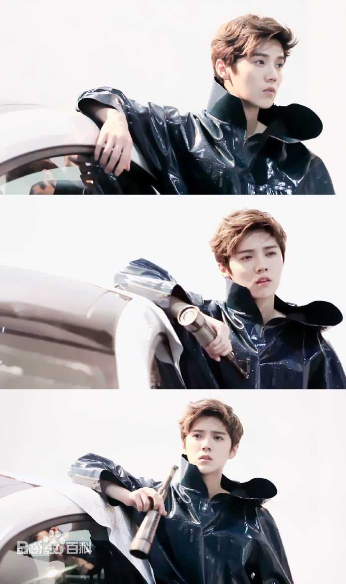 鹿晗(LUHAN)在《时尚芭莎》2016年八月刊中的