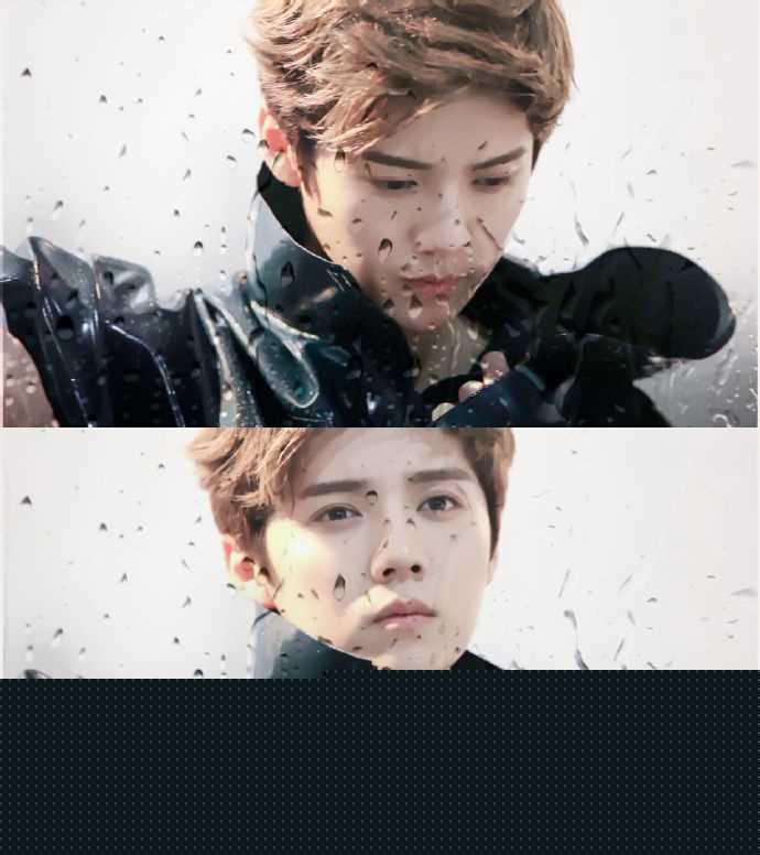 鹿晗(LUHAN)在《时尚芭莎》2016年八月刊中的