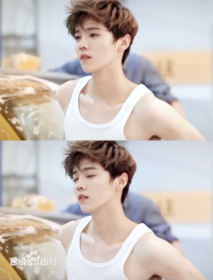 鹿晗(LUHAN)在《时尚芭莎》2016年八月刊中的