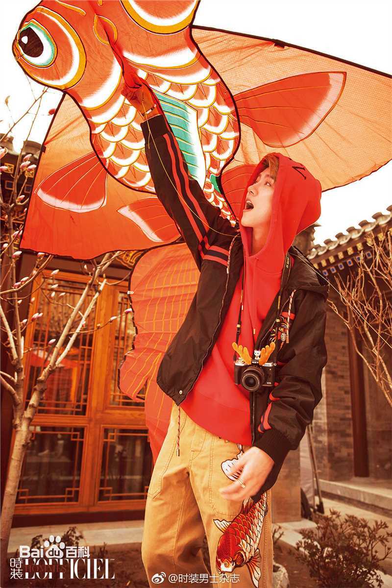 最全鹿晗(LUHAN)在《时装男士》2017年五月刊中的壁纸