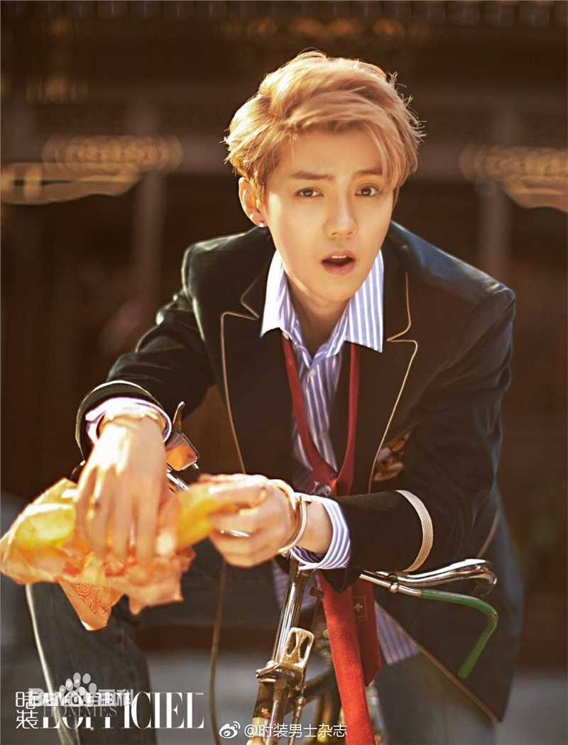 最全鹿晗(LUHAN)在《时装男士》2017年五月刊中的壁纸