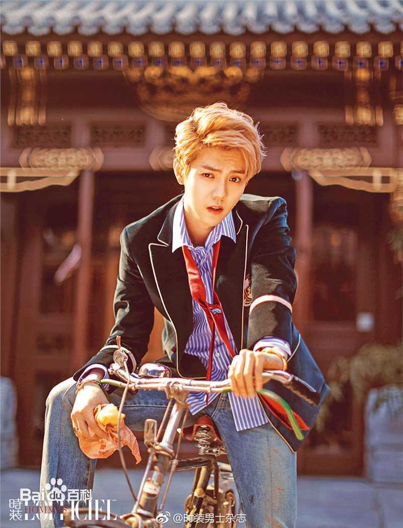 最全鹿晗(LUHAN)在《时装男士》2017年五月刊中的壁纸