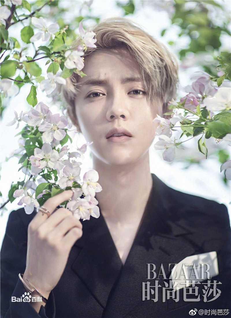 最优质鹿晗(LUHAN)在《时尚芭莎》2017年6月下中的