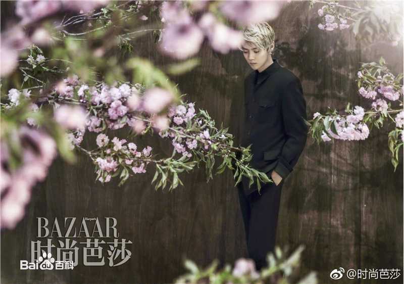 最优质鹿晗(LUHAN)在《时尚芭莎》2017年6月下中的