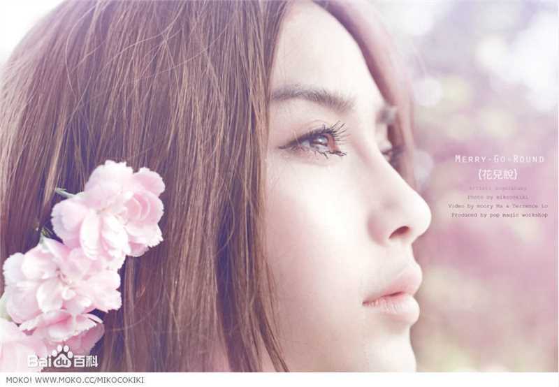 杨颖(Angelababy)最新“花儿说”集壁纸