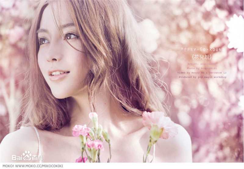 杨颖(Angelababy)最新“花儿说”集壁纸